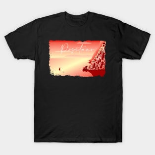 Minimalistic Positano at Sunset T-Shirt